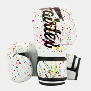 Fairtex BGV14PT White 'The Painter' Limited Edition Boxing Gloves